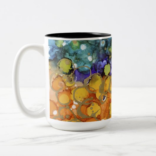 Lovitude Happy Mug Zweifarbige Tasse (Links)