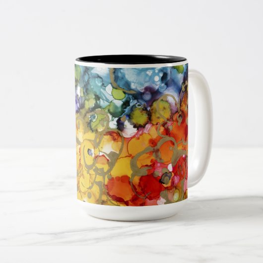 Lovitude in der farbigen Tasse (VorderseiteRechts)