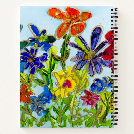 Lovitude Journal "Spring Is Coming" Notizblock (Rückseite)