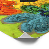 Lovitude Leinwand Listen Poster (Ecke)