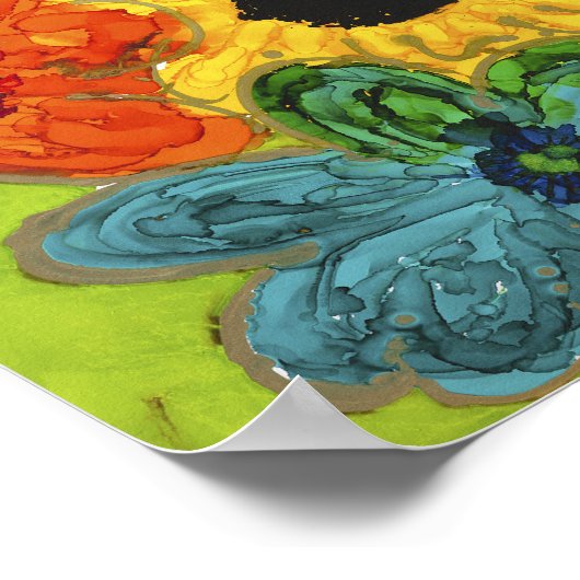 Lovitude Leinwand Listen Poster (Ecke)