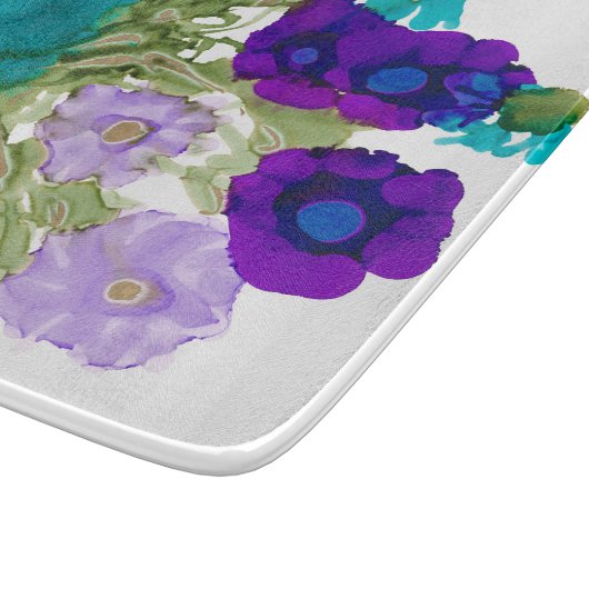 Lovitude Lifes Splendor Glass Cutting Board Schneidebrett (Ecke)