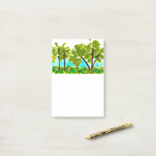 Lovitude Post it Notes Paradies Post-it Klebezettel (Auf Schreibtisch)