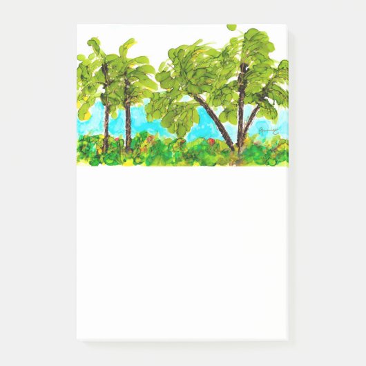 Lovitude Post it Notes Paradies Post-it Klebezettel (Vorderseite)