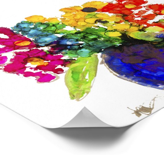 Lovitude Poster "Deep Within" von Anne Pryor (Ecke)