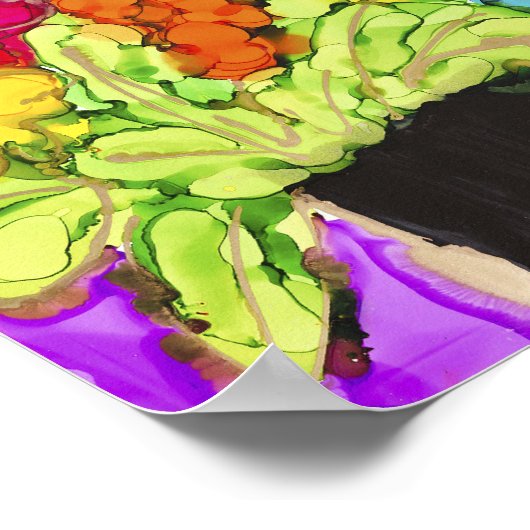 Lovitude Poster Positive Vibes (Ecke)