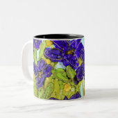 Lovitude Soul Malerei genannt "Fly with Me" Zweifarbige Tasse (Vorderseite Links)