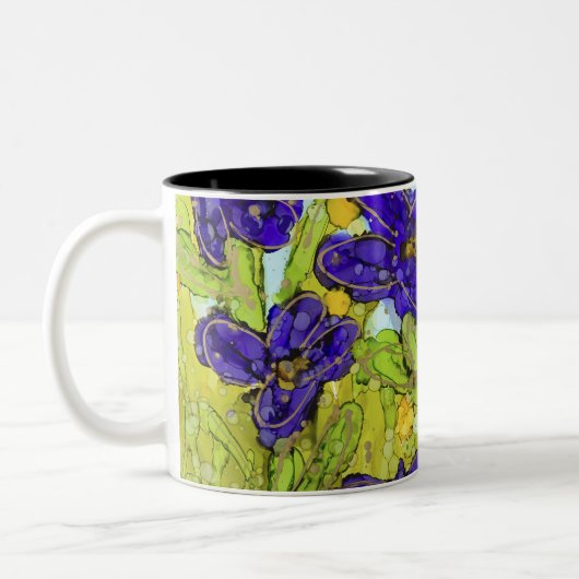 Lovitude Soul Malerei genannt "Fly with Me" Zweifarbige Tasse (Links)