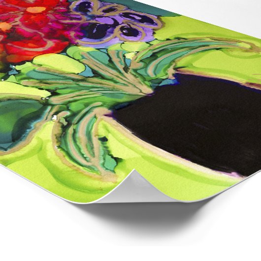 Lovitude Wall Poster "Engel of Kindness" (Ecke)