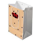 lovlee bug two-tone mittlere geschenktüte (Vorderseite Schrägansicht)