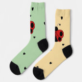 lovlee bug two-tone socken (Linkes Detail)