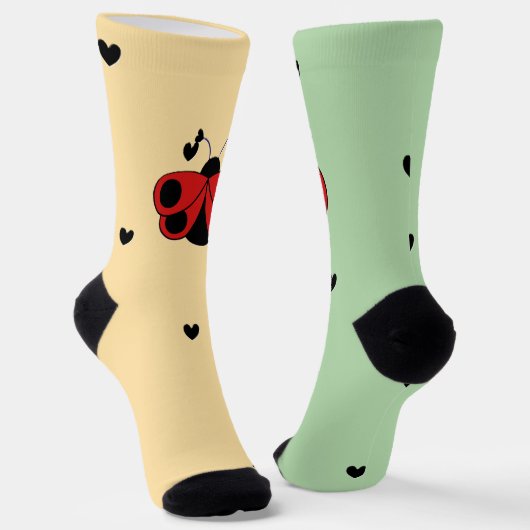 lovlee bug two-tone socken (Gewinkelt)