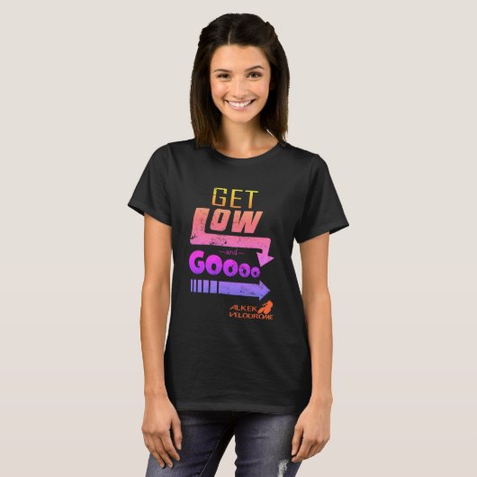 Low and Go - Regenbogen T-Shirt (Vorne ganz)
