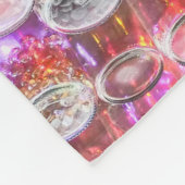 Low-angle-Fotografie verschiedener Farblichter Fleecedecke (Ecke)