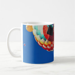 Low angle fotogray of ballons kaffeetasse