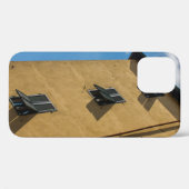 LOW ANGLE PHOTOGRAPHY OF BROWN LOUVER WINDOW Case-Mate iPhone HÜLLE (Rückseite (Horizontal))