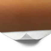 Low angle view of man receiving foot massage poster (Ecke)