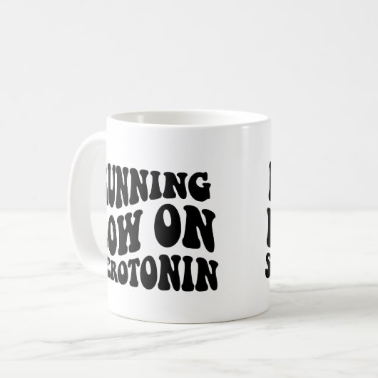 Low auf Serotonin-Tasse Kaffeetasse (Vorderseite Links)