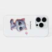 Low Battery Cat Meme Phone Case iPhone Hülle (Rückseite (Horizontal))