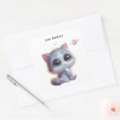 Low Battery Cat Meme Sticker (Umschlag)