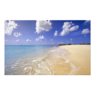 Low Bay Beach, Barbuda, Antigua Fotodruck