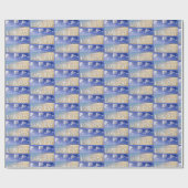 Low Bay Beach, Barbuda, Antigua Geschenkpapier (Flach)