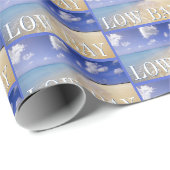 Low Bay Beach, Barbuda, Antigua Geschenkpapier (Rolleneckpunkt)