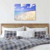 Low Bay Beach, Barbuda, Antigua Leinwanddruck (Insitu (Schlafzimmer))