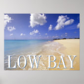 Low Bay Beach, Barbuda, Antigua Poster (Vorne)