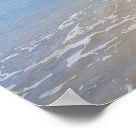 Low Bay Beach, Barbuda, Antigua Poster (Ecke)