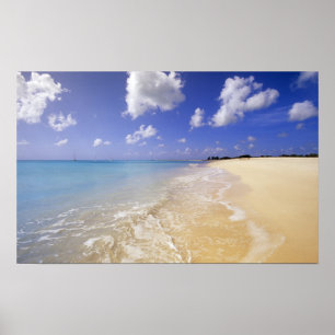 Low Bay Beach, Barbuda, Antigua Poster