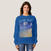 Low Bay Beach, Barbuda, Antigua Sweatshirt (Vorne ganz)