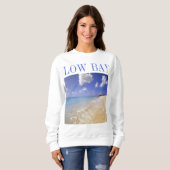 Low Bay Beach, Barbuda, Antigua Sweatshirt (Vorne ganz)