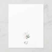 Low Budget Eukalyptus Glow Gold Graduation Party (Rückseite)