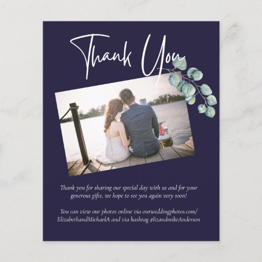 LOW BUDGET Navy White Sage Vielen Dank (Vorderseite)