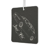 Low Car Audi MaxPix ORIGINAL Black Autolufterfrischer (Links)