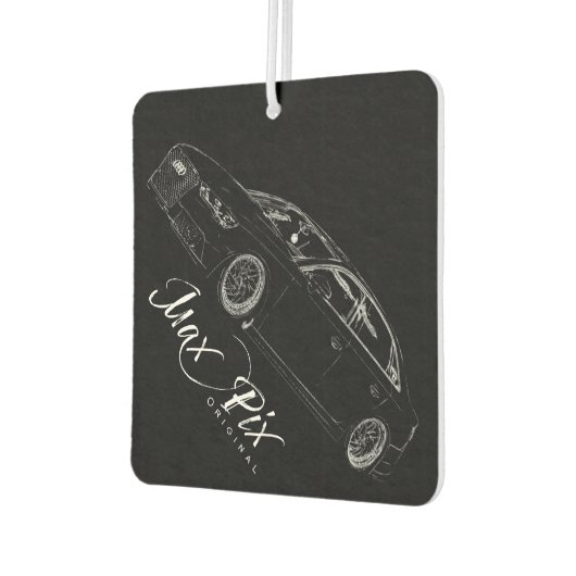 Low Car Audi MaxPix ORIGINAL Black Autolufterfrischer (Links)