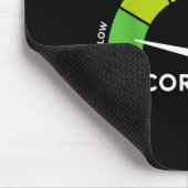 Low-Cortisol-Spiegel-Meme  Mousepad (Ecke)