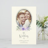 Low Cost Classic Lilac Shades Floral Garland Foto (Stehend Vorderseite)