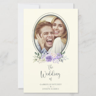 Low Cost Classic Lilac Shades Floral Garland Foto