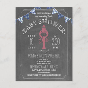 Low Country Boil Co Ed Baby Dusche Einladung