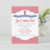 Low Country Boil, Crawfish, Crab GRILLEN Einladung (Stehend Vorderseite)