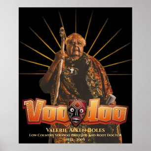 Low-Country-Voodoo-Priesterin Valerie A. Boles Poster