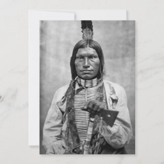 Low Dog - Indianerisches Vintages Foto