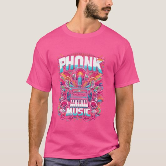 Low-Fi & Funky The Phonk Life T-Shirt (Vorderseite)