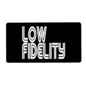 Low Fidelity (Vorne)