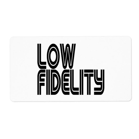 Low Fidelity (Vorne)