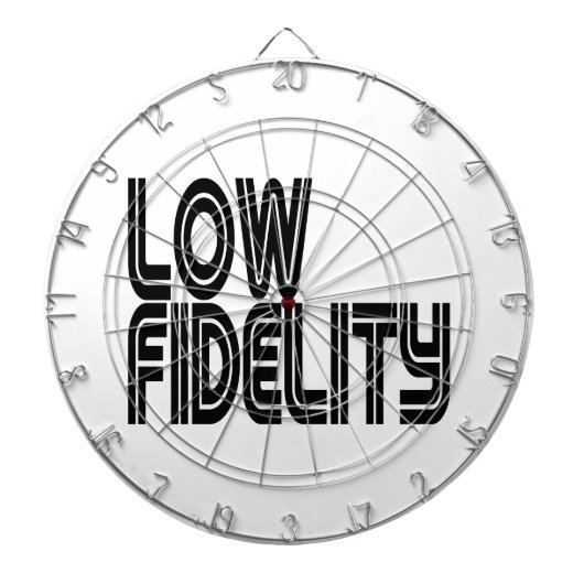 Low Fidelity Dartscheibe (vorne)