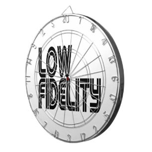 Low Fidelity Dartscheibe