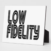 Low Fidelity Fotoplatte (Seite)